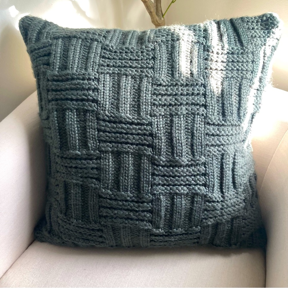 Studio McGee Oversized Cable Knit Pillow